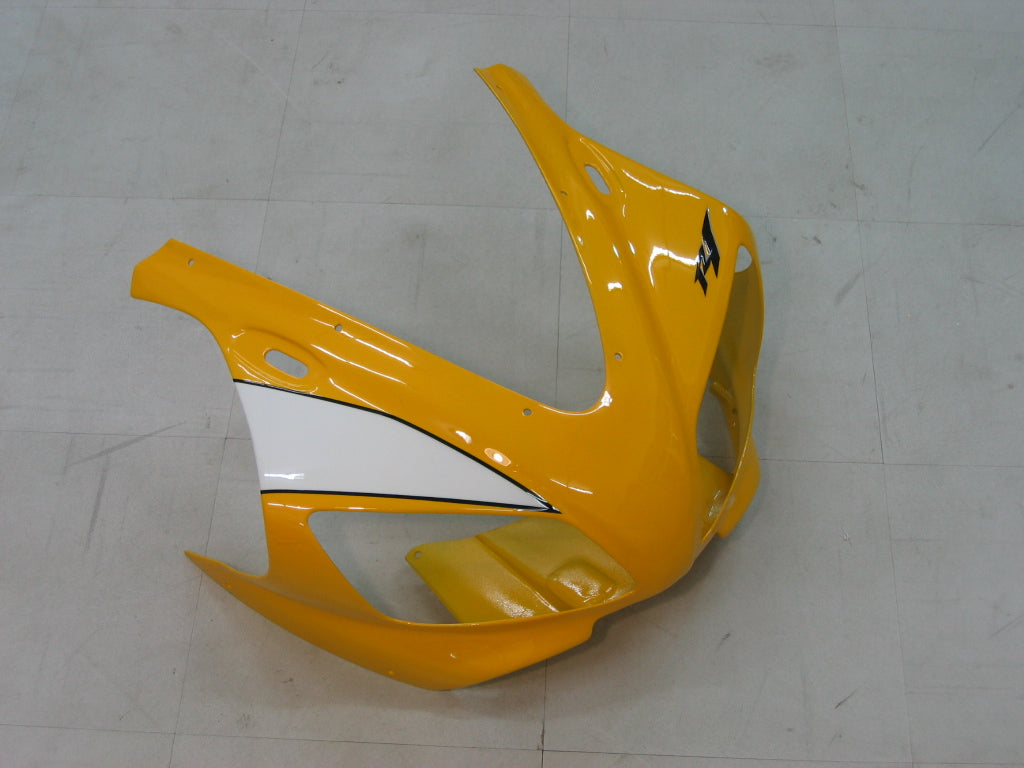 1998-1999 Yamaha YZF-R1 Yellow White Black Racing Fairings Generic