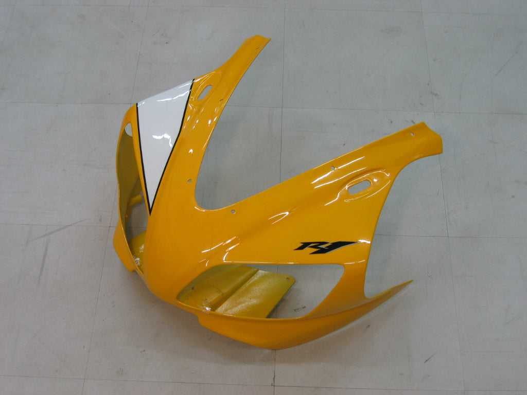 1998-1999 Yamaha YZF-R1 Yellow White Black Racing Fairings Generic