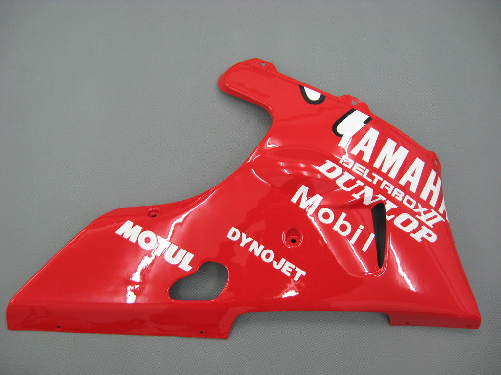 1998-1999 Yamaha YZF-R1 Rouge Blanc Virgin Racing Carénages Générique