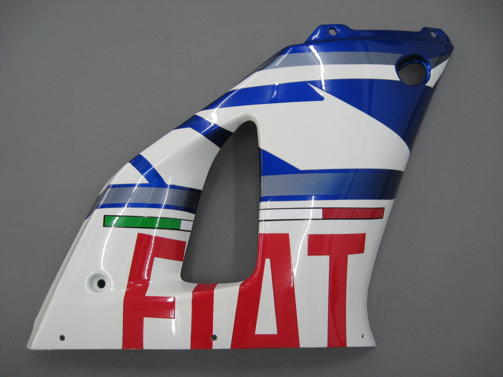 1998-1999 Yamaha YZF-R1 Blue White No.46 FIAT Racing Fairings Generic