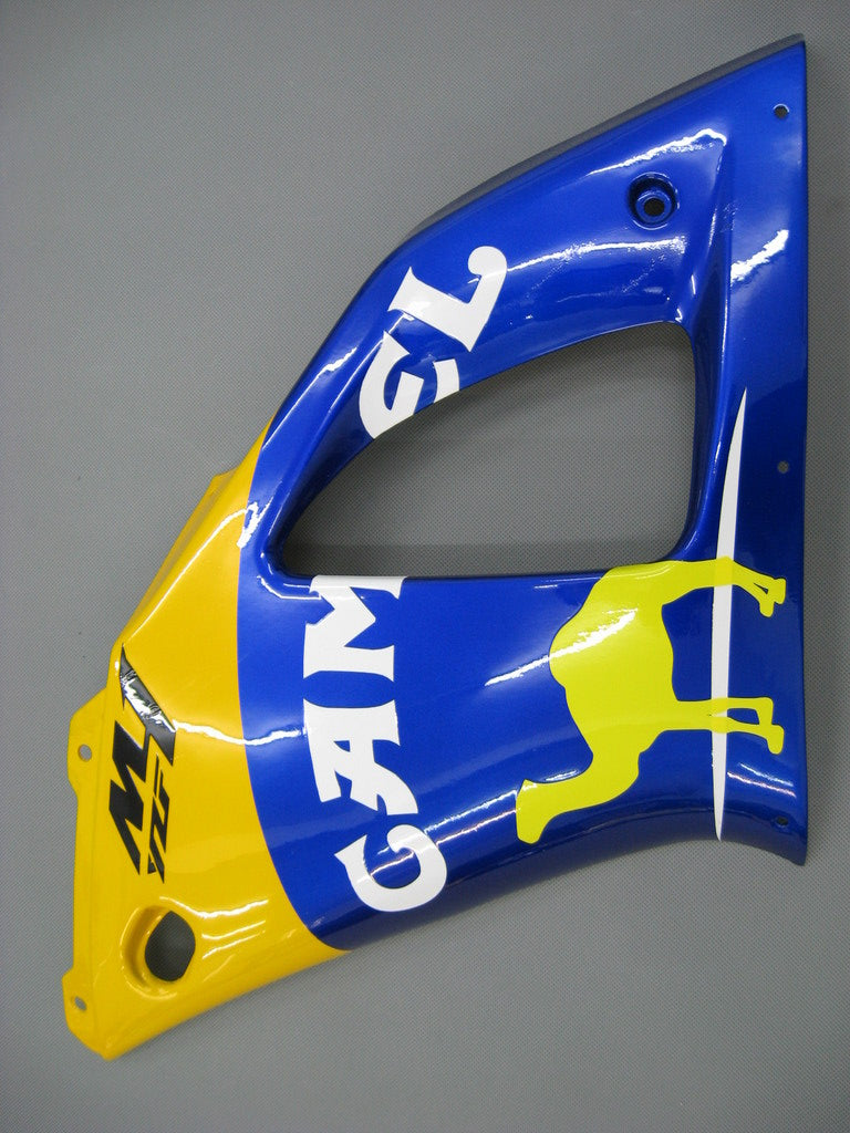 1998-1999 Yamaha YZF-R1 geelblauw nr. 46 Camel Racing stroomlijnkappen algemeen