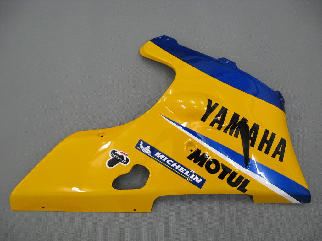 1998-1999 Yamaha YZF-R1 Jaune Bleu No.46 Camel Racing Carénages Générique