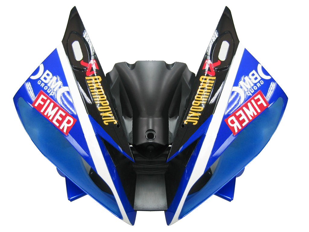 2006-2007 Yamaha YZF-R6 stroomlijnkappen Blauw Zwart Sterilgard R6 Racing Generiek