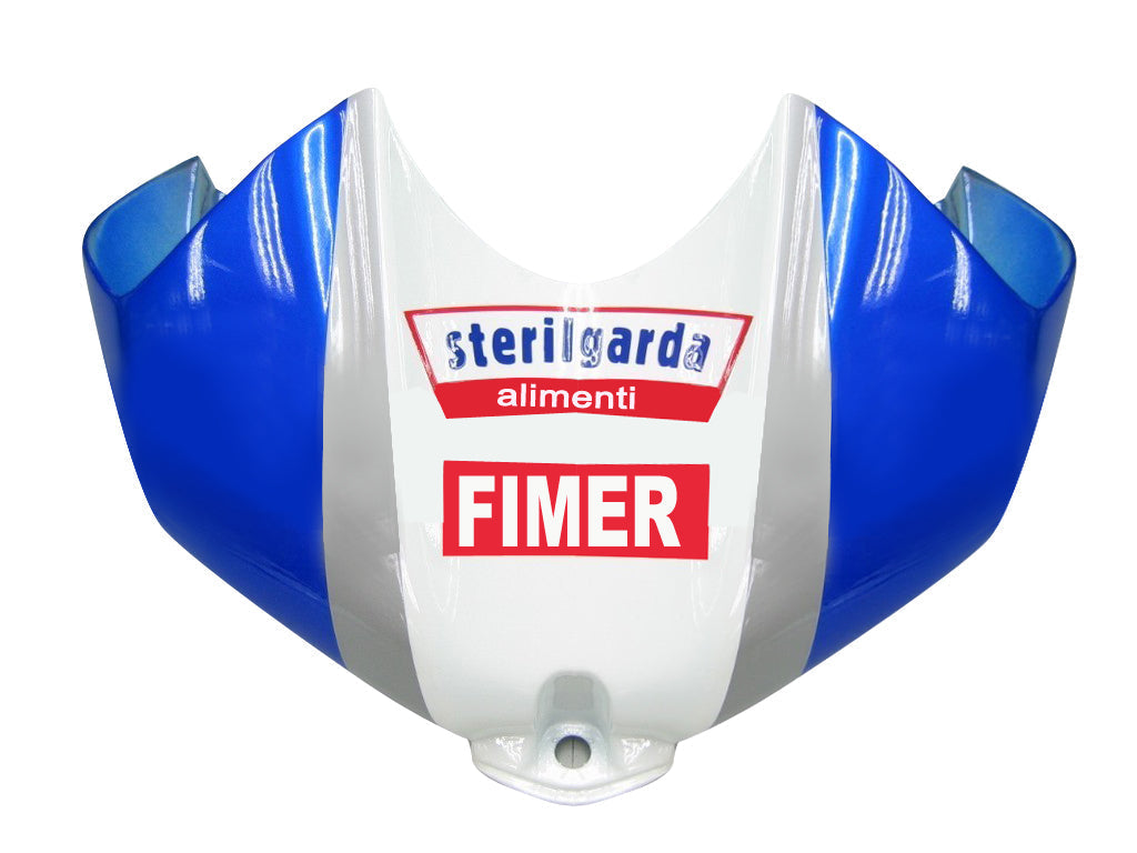 2006-2007 Yamaha YZF-R6 stroomlijnkappen Blauw Zwart Sterilgard R6 Racing Generiek