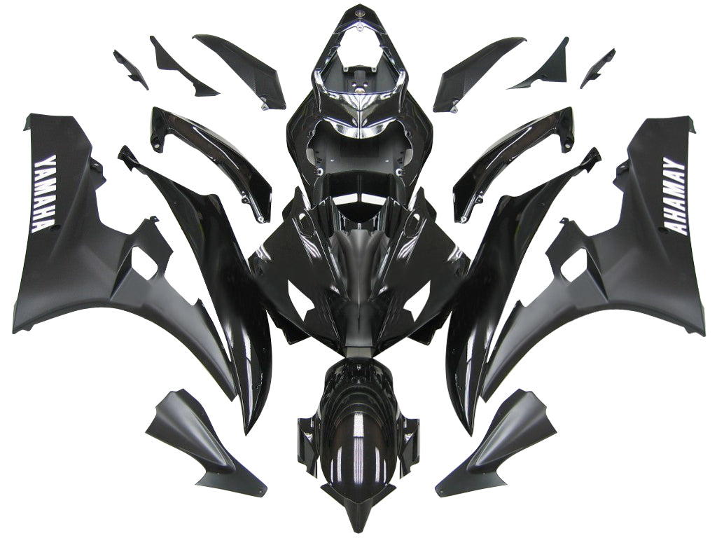 2006-2007 Yamaha YZF-R6 Carénages Contraste Noir R6 Racing Générique