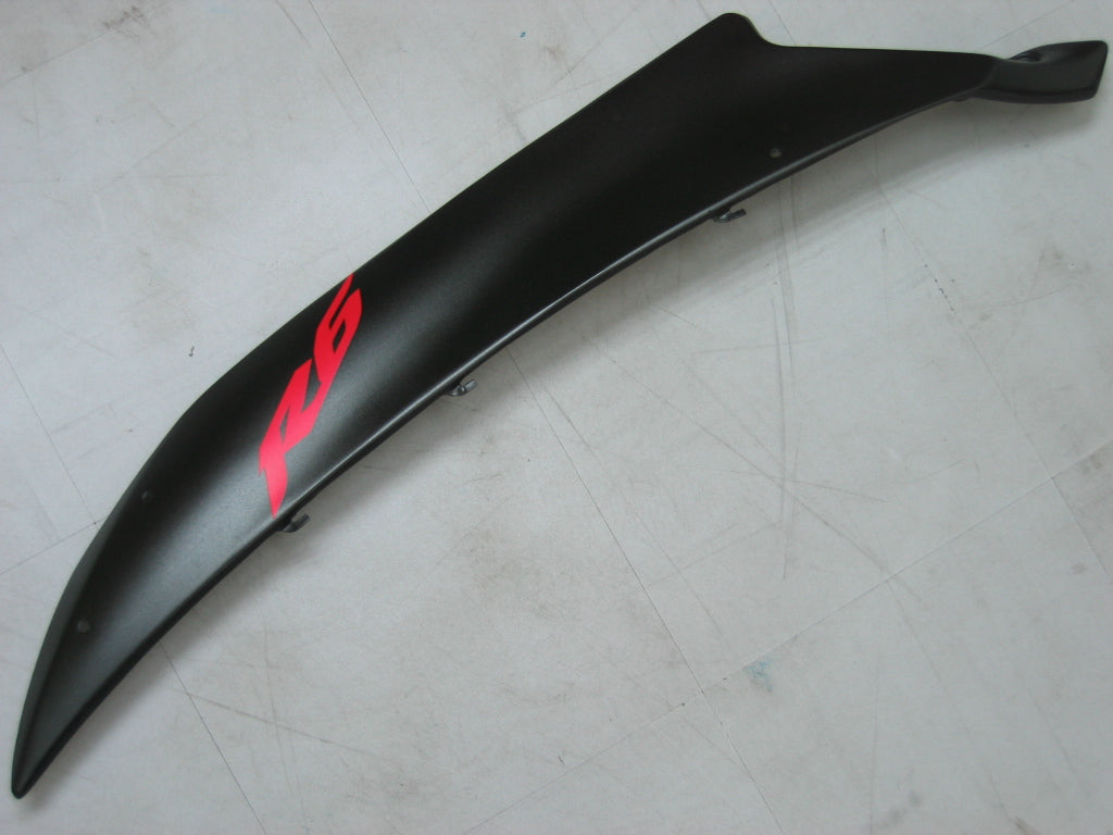 2006-2007 Yamaha YZF-R6 Black Matte Bridgestone R6 Racing Amotopart Fairings Customs Fairing