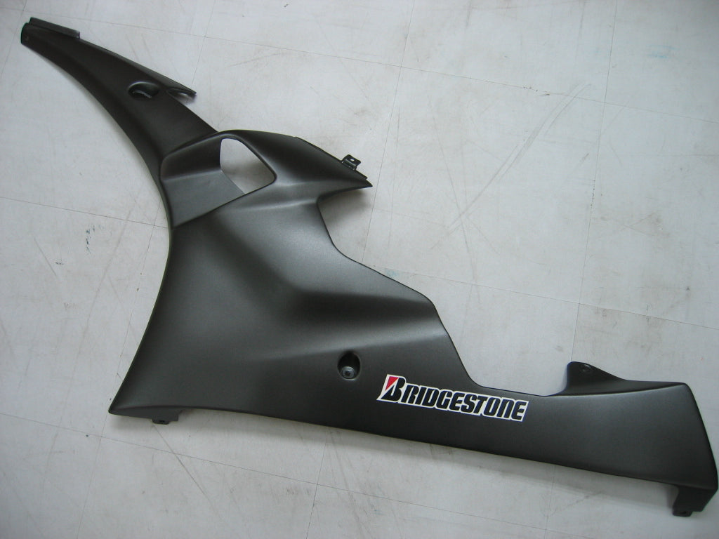 2006-2007 Yamaha YZF-R6 Black Matte Bridgestone R6 Racing Amotopart Fairings Customs Fairing