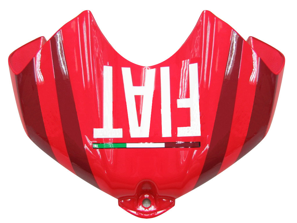 2006-2007 Yamaha YZF-R6 Carénages Rouge Blanc Étoile FIAT R6 Racing Générique