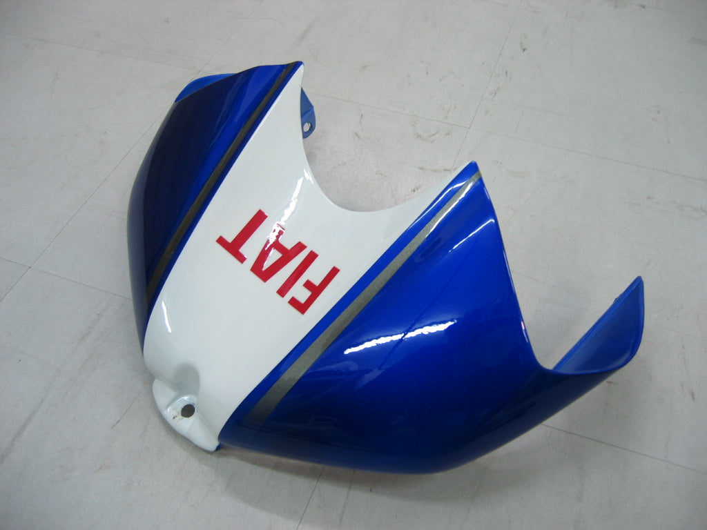 2006-2007 Yamaha YZF-R6 stroomlijnkappen wit blauw nr. 46 FIAT R6 Racing algemeen