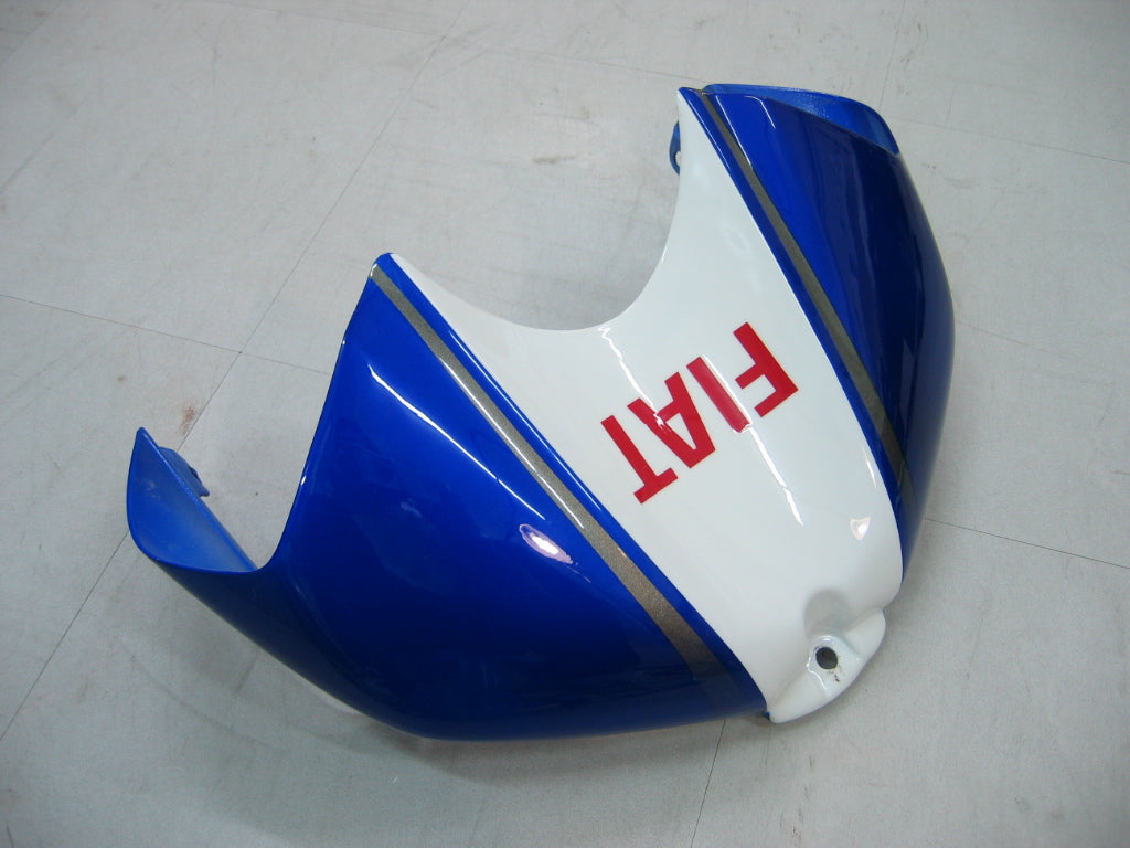 2006-2007 Yamaha YZF-R6 stroomlijnkappen wit blauw nr. 46 FIAT R6 Racing algemeen