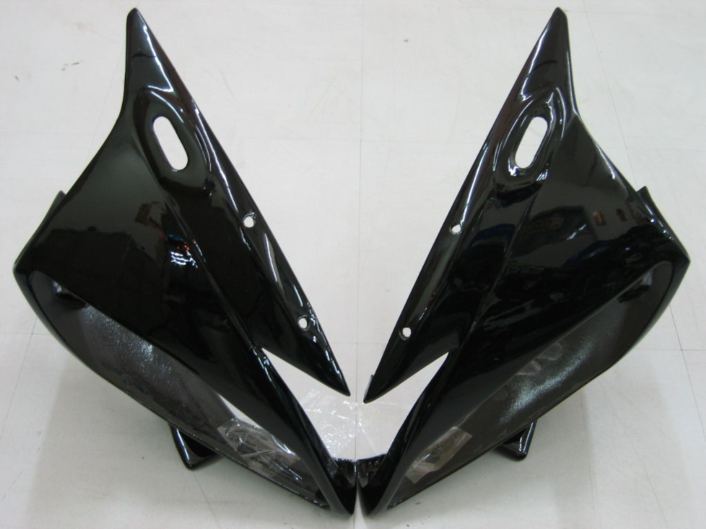 2006-2007 Yamaha YZF-R6 Fairings Black White R6 Racing Generic