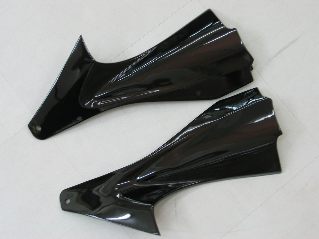 2006-2007 Yamaha YZF-R6 Fairings Black White R6 Racing Generic