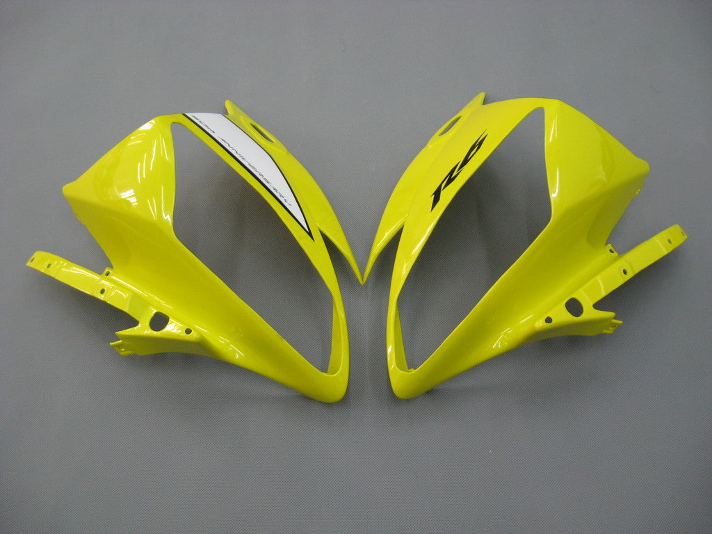 2006-2007 Yamaha YZF-R6 Fairings Yellow White Black R6 Racing Generic