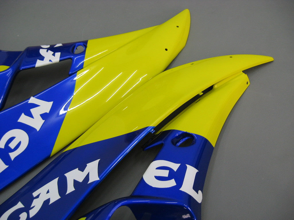 2006-2007 Yamaha YZF-R6 Carénages Jaune Bleu No.46 Camel R6 Racing Générique