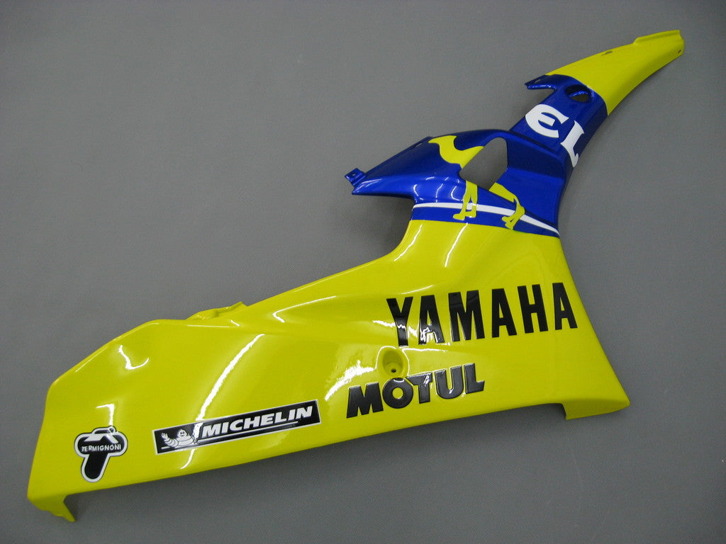 2006-2007 Yamaha YZF-R6 Carénages Jaune Bleu No.46 Camel R6 Racing Générique