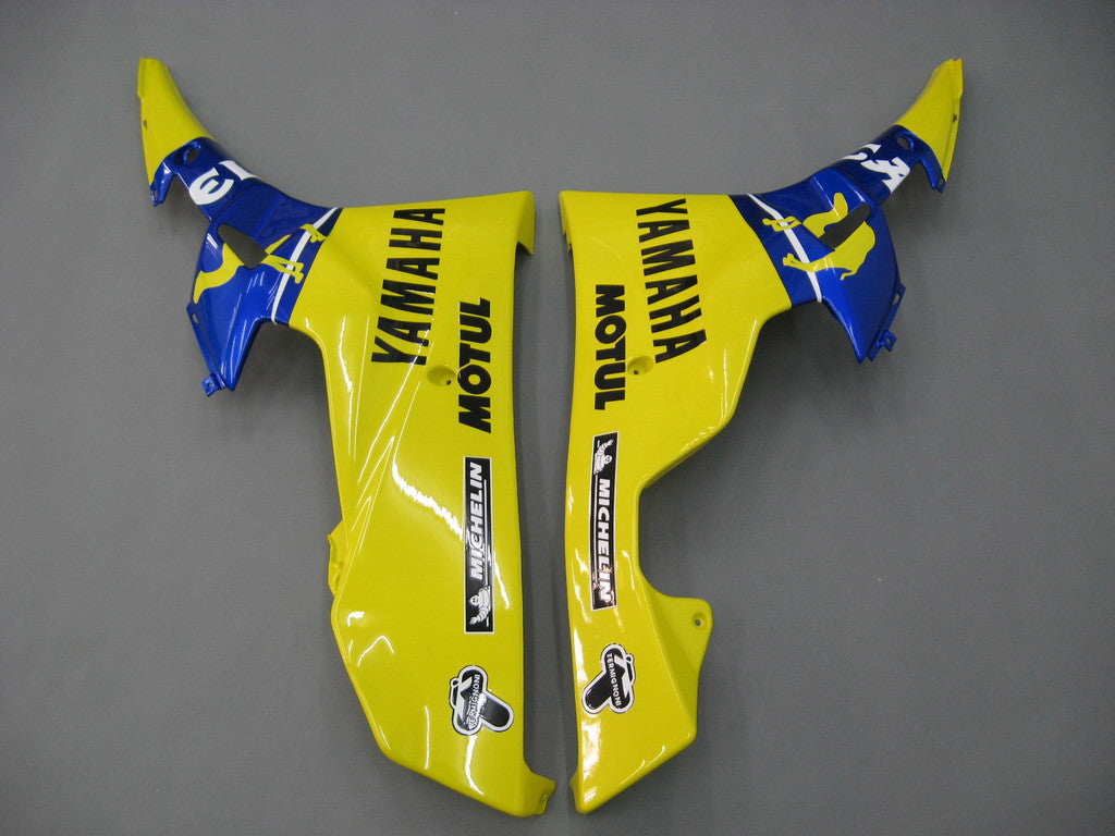 2006-2007 Yamaha YZF-R6 Carénages Jaune Bleu No.46 Camel R6 Racing Générique