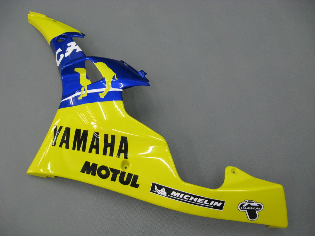 2006-2007 Yamaha YZF-R6 Carénages Jaune Bleu No.46 Camel R6 Racing Générique