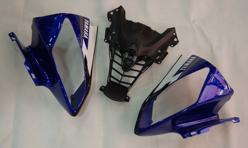 2008-2016 Yamaha YZF-R6 Wit Blauw Nr. 46 FIAT R6 Racing Amotopart Stroomlijnkappen Douane kuip