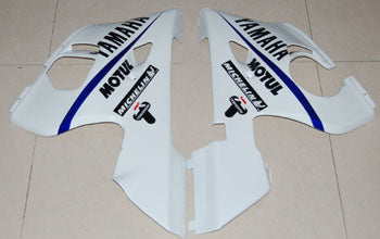 1998-2002 Yamaha YZF-R6 White & Blue No.46 FIAT R6 Racing Amotopart Fairings Customs Fairing