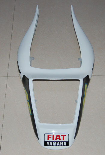 1998-2002 Yamaha YZF-R6 White & Blue No.46 FIAT R6 Racing Amotopart Fairings Customs Fairing