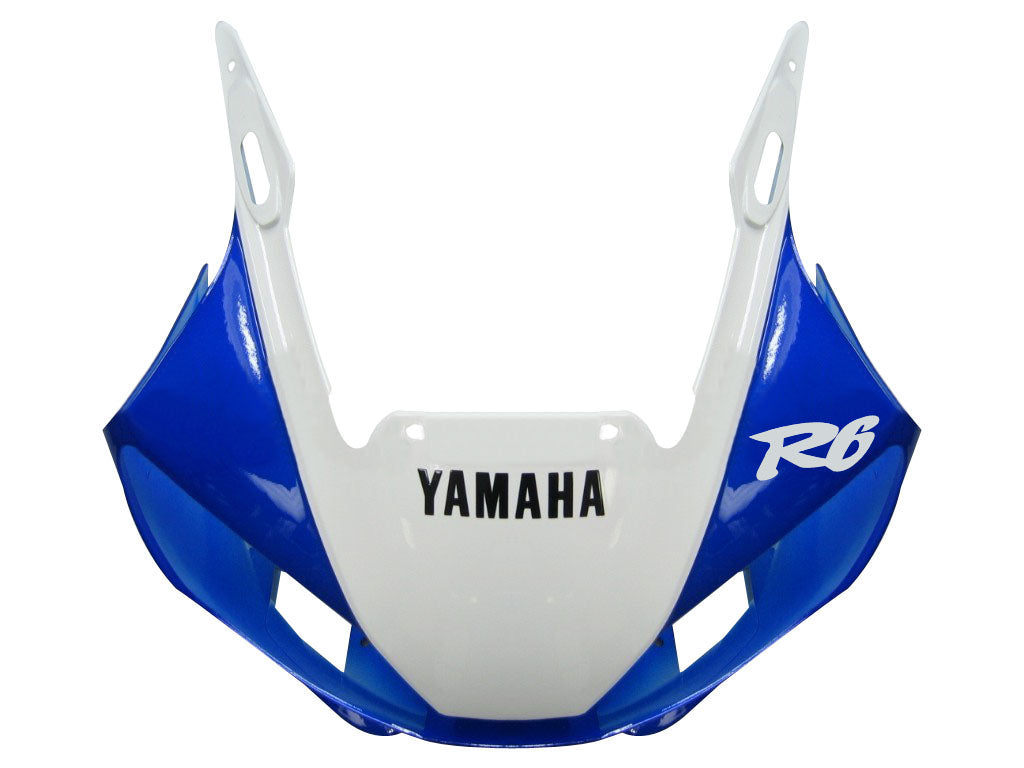 1998-2002 Yamaha YZF-R6 Blauw Zwart Champions Racing stroomlijnkappen Generiek