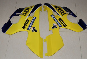 1998-2002 Yamaha YZF-R6 Yellow Blue Camel Racing Fairings Generic