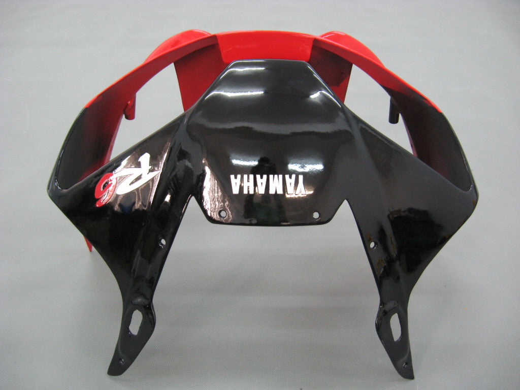 1998-2002 Yamaha YZF-R6 Red Black Racing Fairings Generic