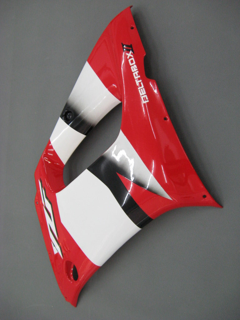 1998-2002 Yamaha YZF-R6 Red Black Racing Fairings Generic