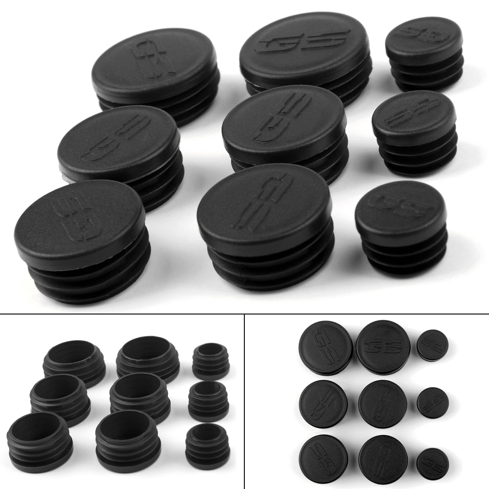 Frame Hole Cover Caps Plugs Decor Set For BMW R1200GS/LS/ADV 2017-2018 Generic