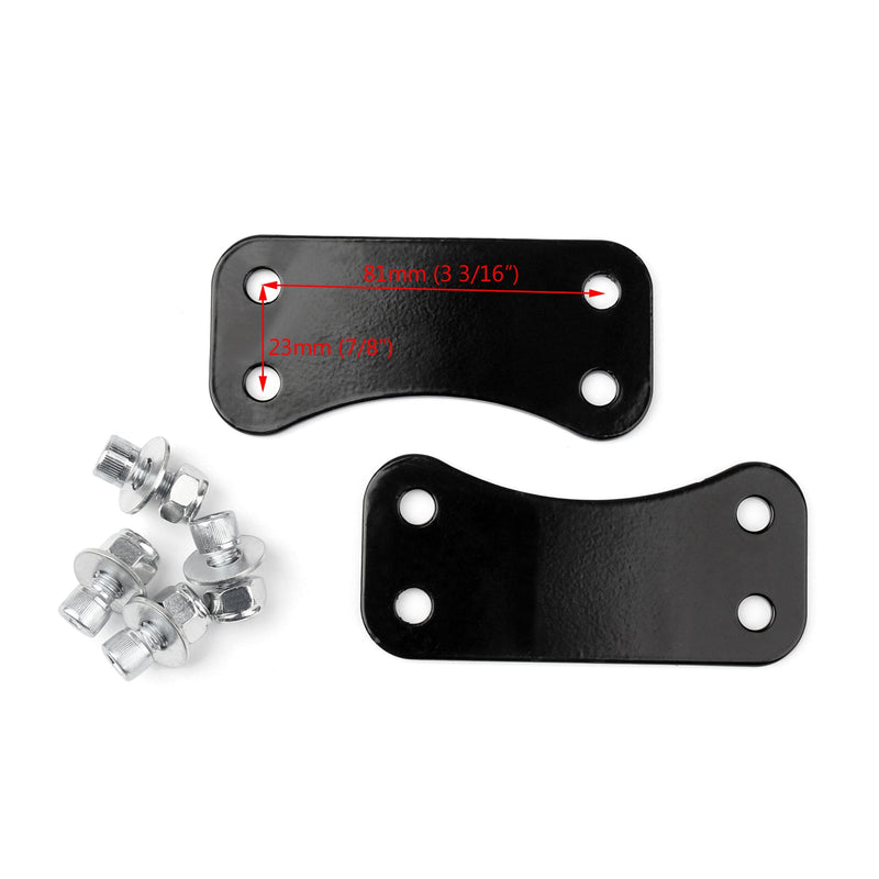 Steel Front Fender Lift Brackets Adapters For 21 Wheel Touring 2014-2017 Generic