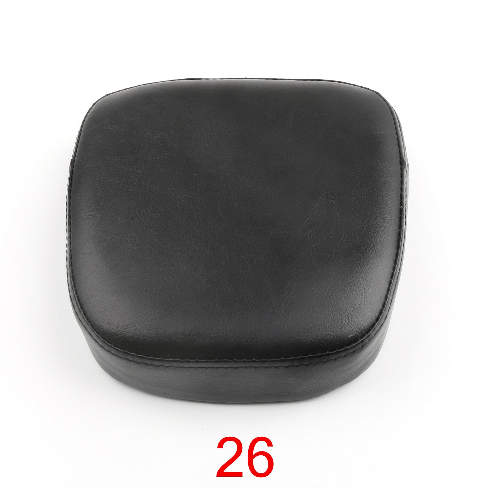 Universal Backrest Cushion Pad for Honda Kawasaki Suzuki Touring Yamaha Black Generic