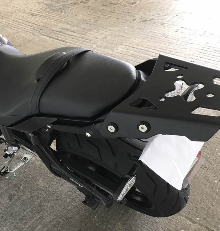 Black Luggage Rack Rear Carrier Plate kit For Yamaha MT-10 2016-2017 Generic