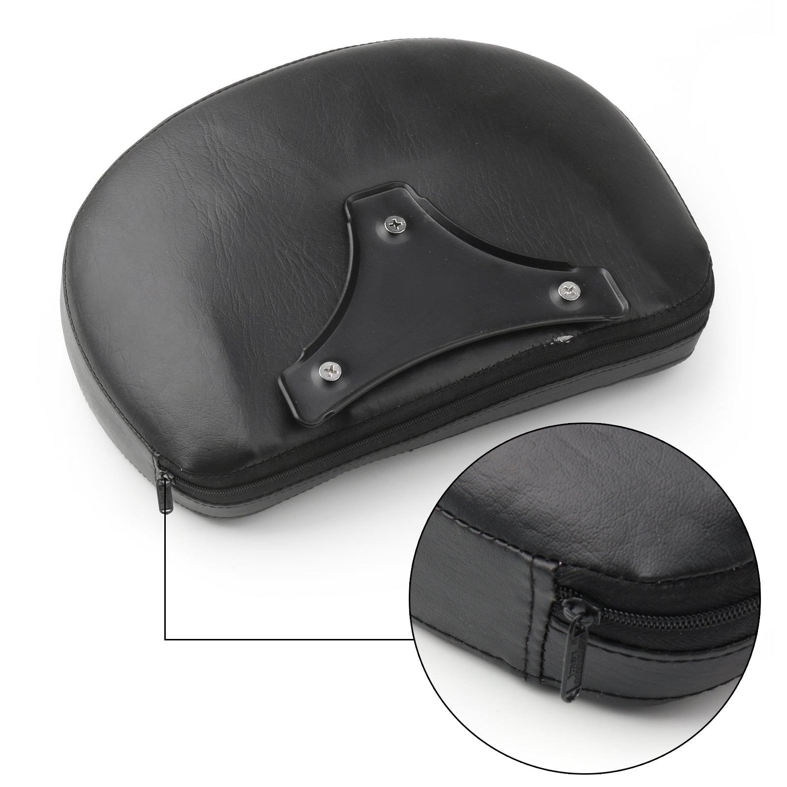 Sissy Bar Backrest Pad For Harley Electra Glide Road King Road Gilde 09-14 Generic