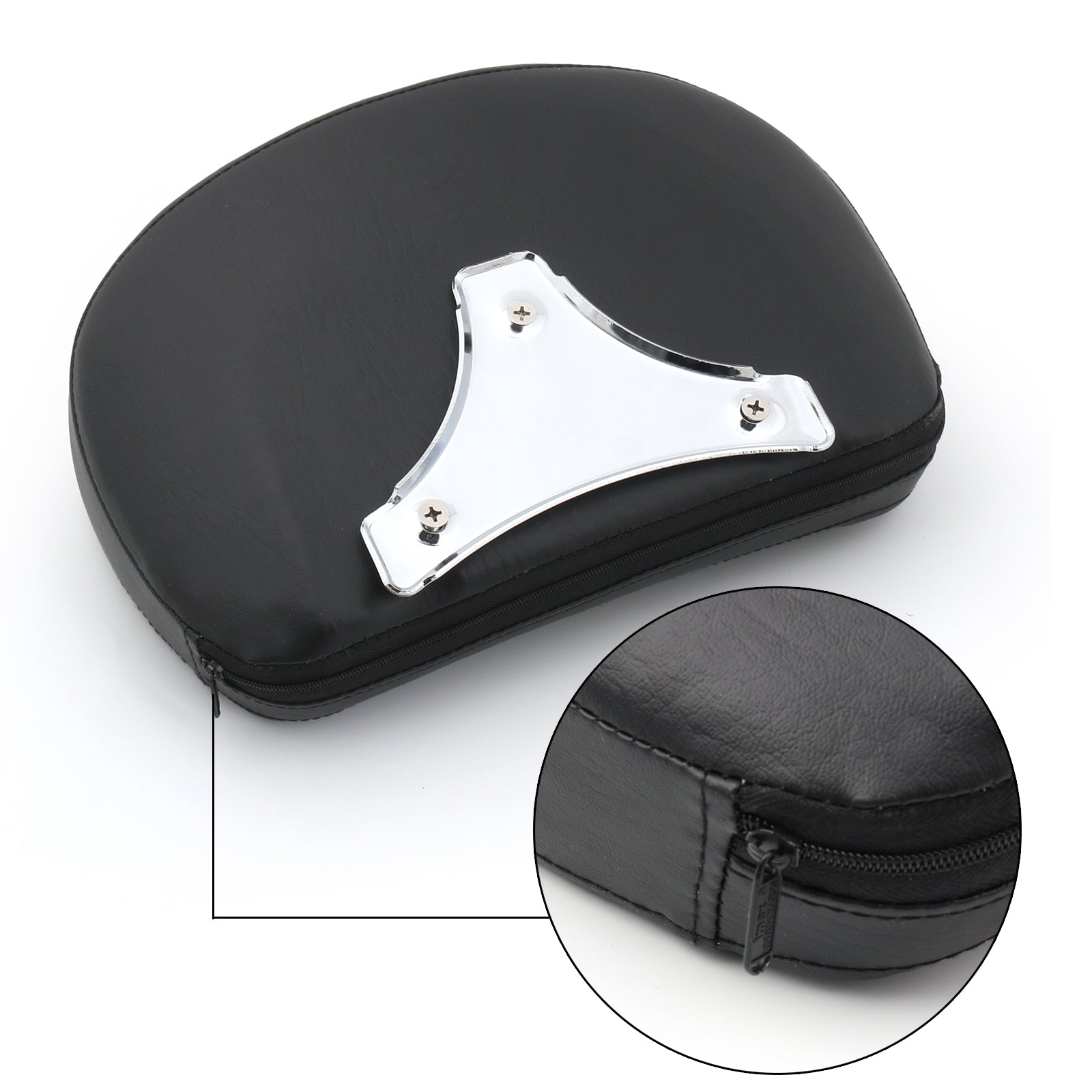 Sissy Bar Backrest Pad For Harley Electra Glide Road King Road Gilde 09-14 Generic