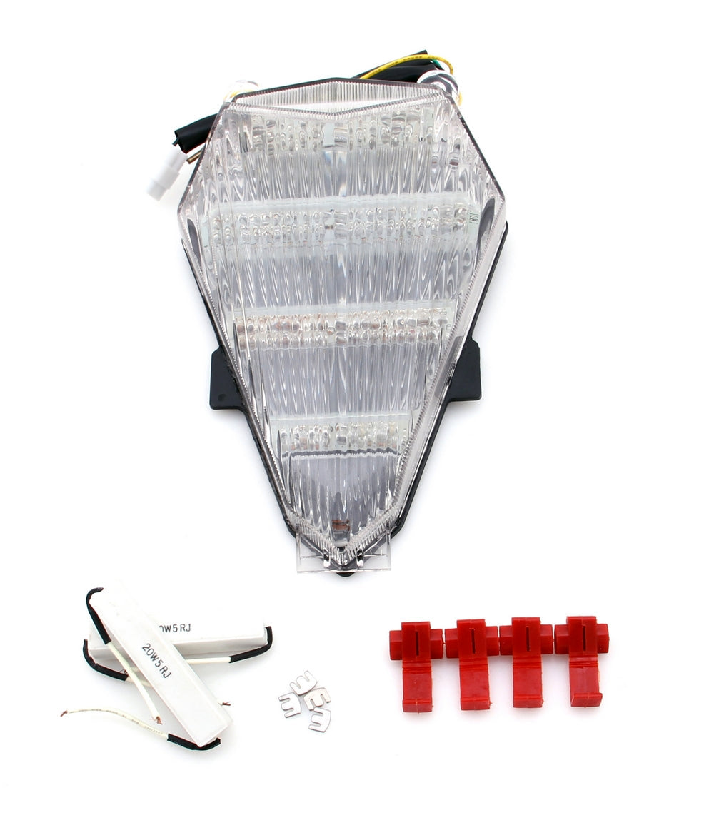 Integrated LED TailLight Turn Signals Yamaha YZF 6 R6 26-212 Smoke