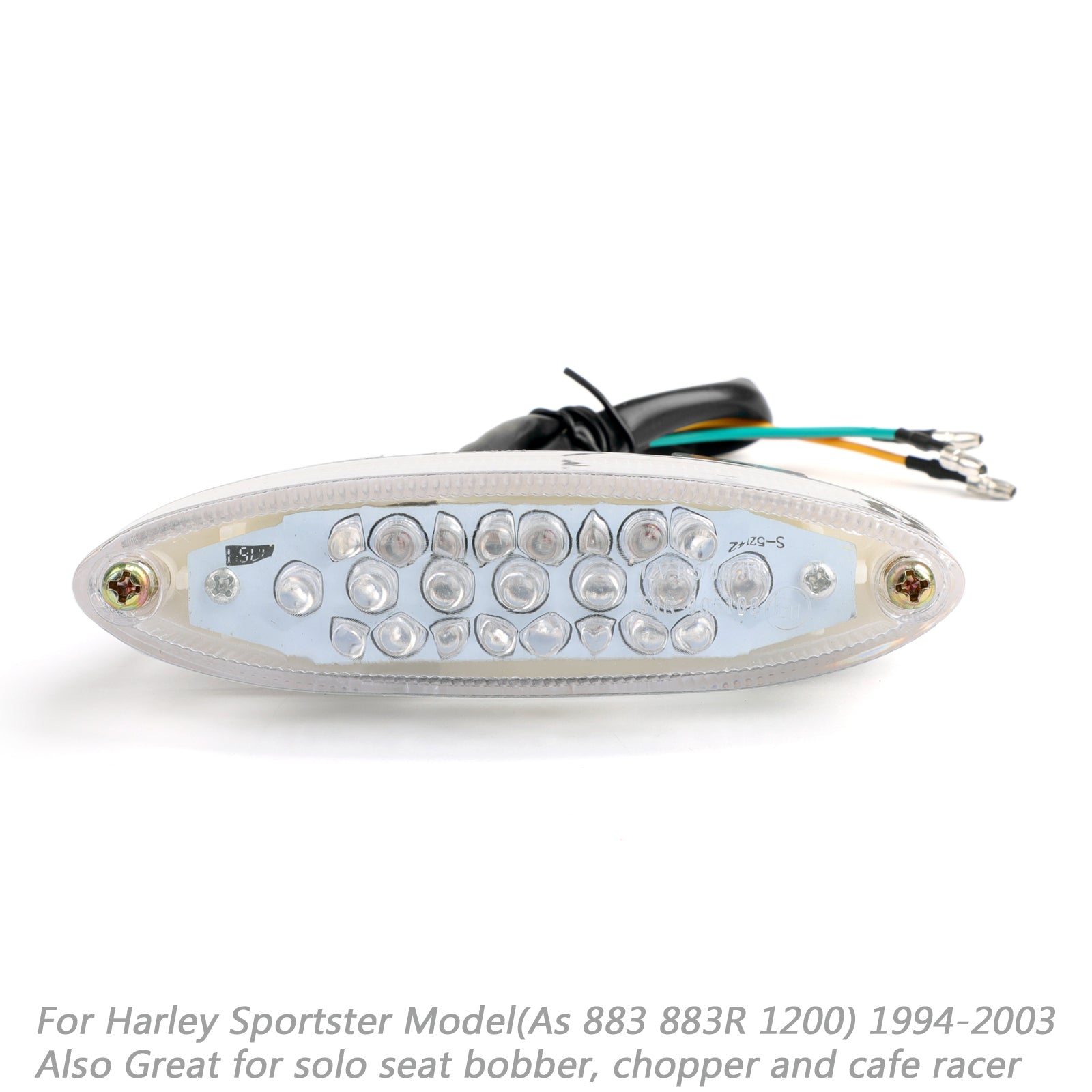 LED Achterspatbord Rand Achterlicht Voor Harley Sportster 883 1200 XL 1994-2003 Generiek