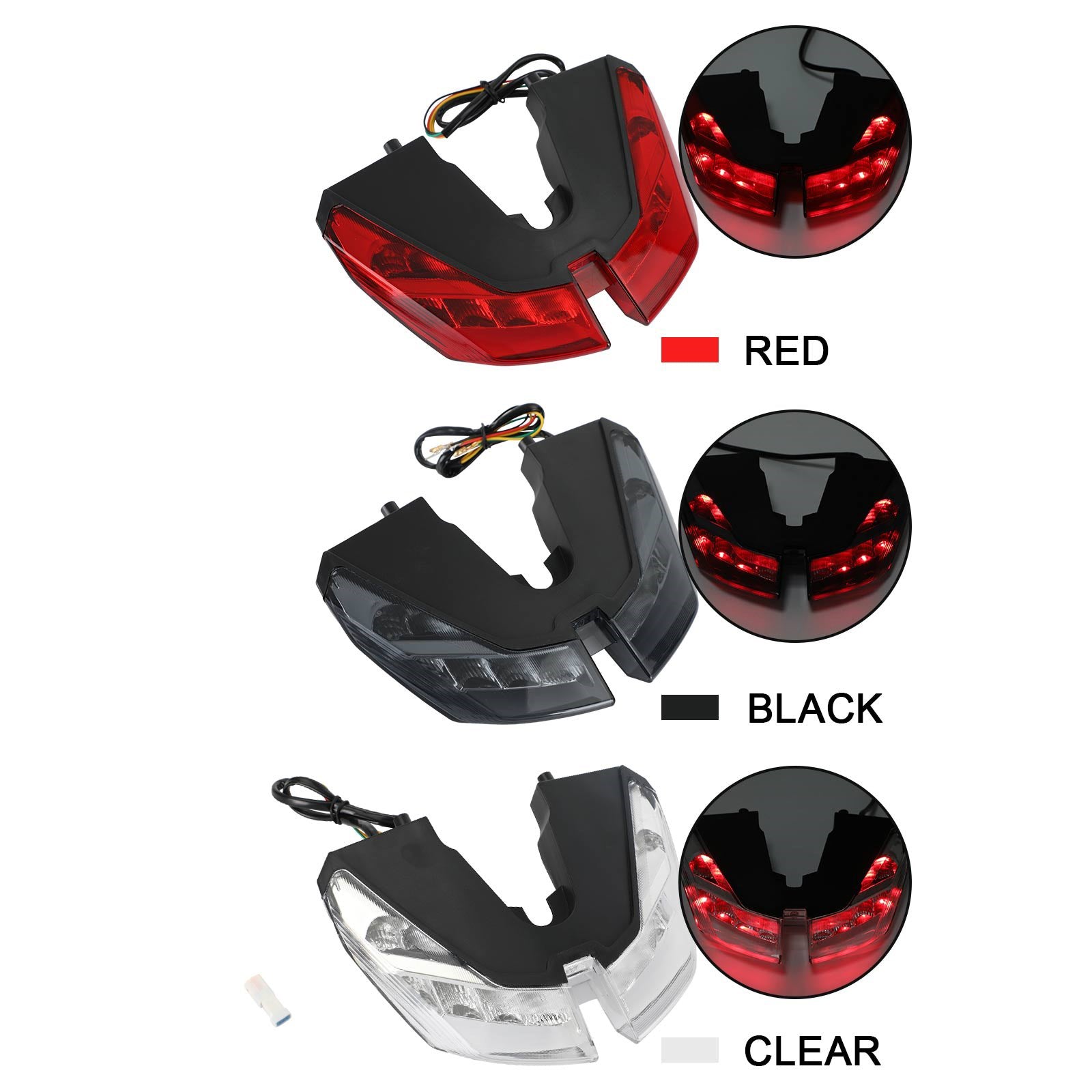 Tail Lights Turn Signal For DUCATI HYPERMOTARD 821 939 950 SP 2012-2021 Generic