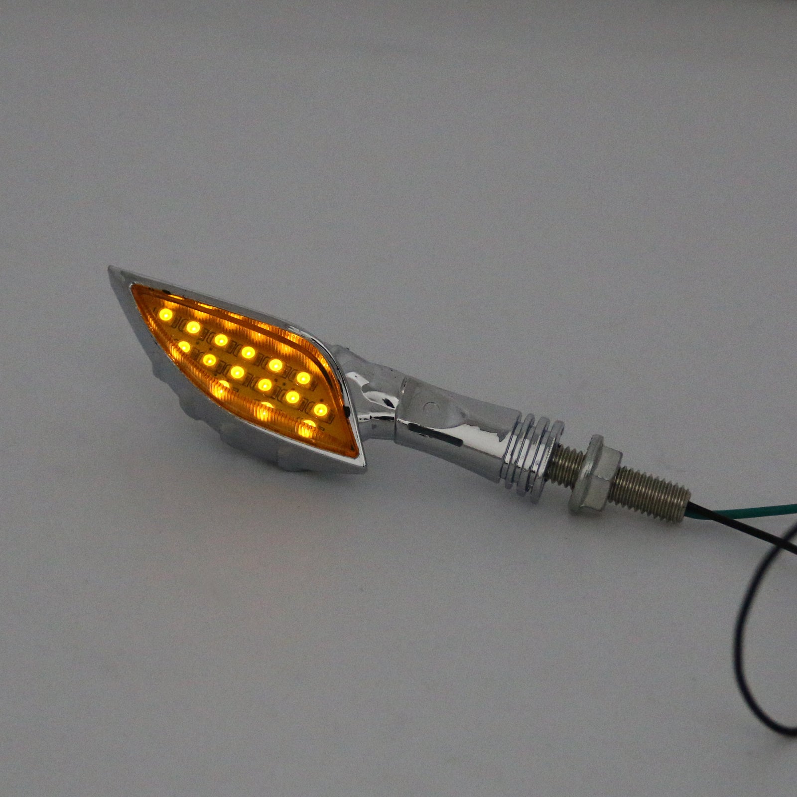 Universele Skeleton Hand LED-richtingaanwijzers Blinker Indicator 3 kleuren Generiek