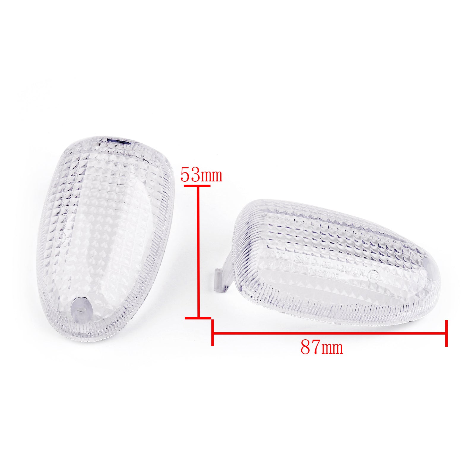 Front Turn Signals Light Lenses For BMW K1200RS (97-04) R1150R R1150GS R1200C Generic