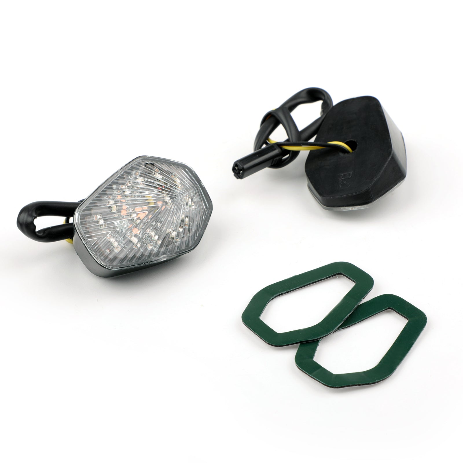 Flush Mount LED Euro Turn Signals for Suzuki GSXR 600 GSXR750 GSX-R1000 Generic