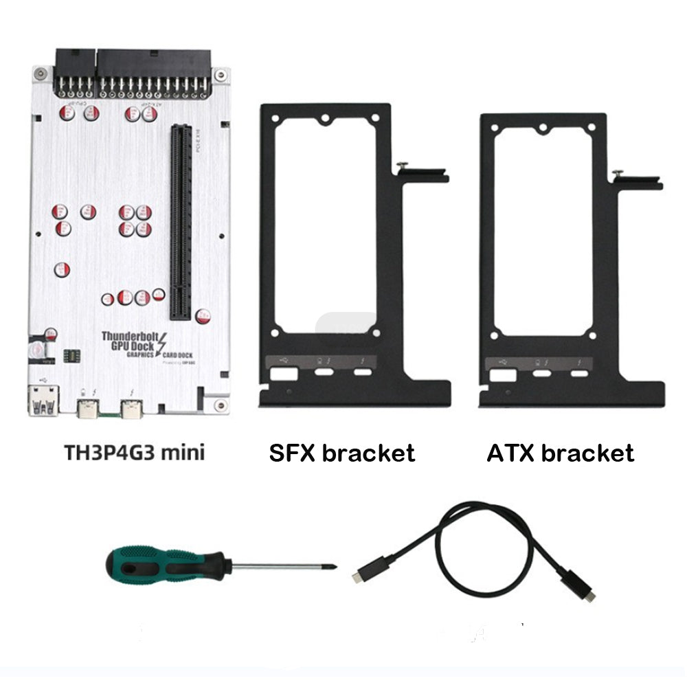 Thunderbolt 3 4 Ports TH3P4G2 mini USB3.0 Graphics Card Extended Bracket