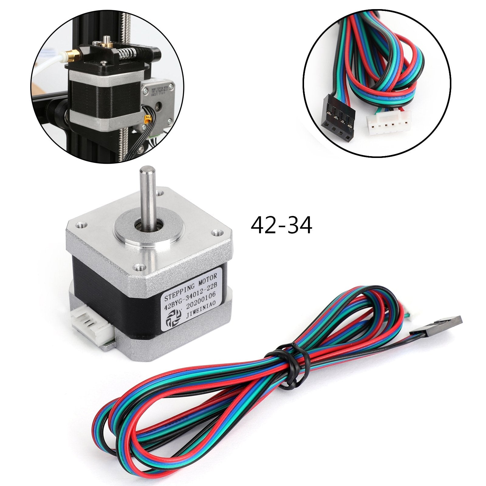 3D Printer 42-40 42-34 X/Y/Z/E Stepper Motor For 3D Creality Ender 3 Pro CR-10