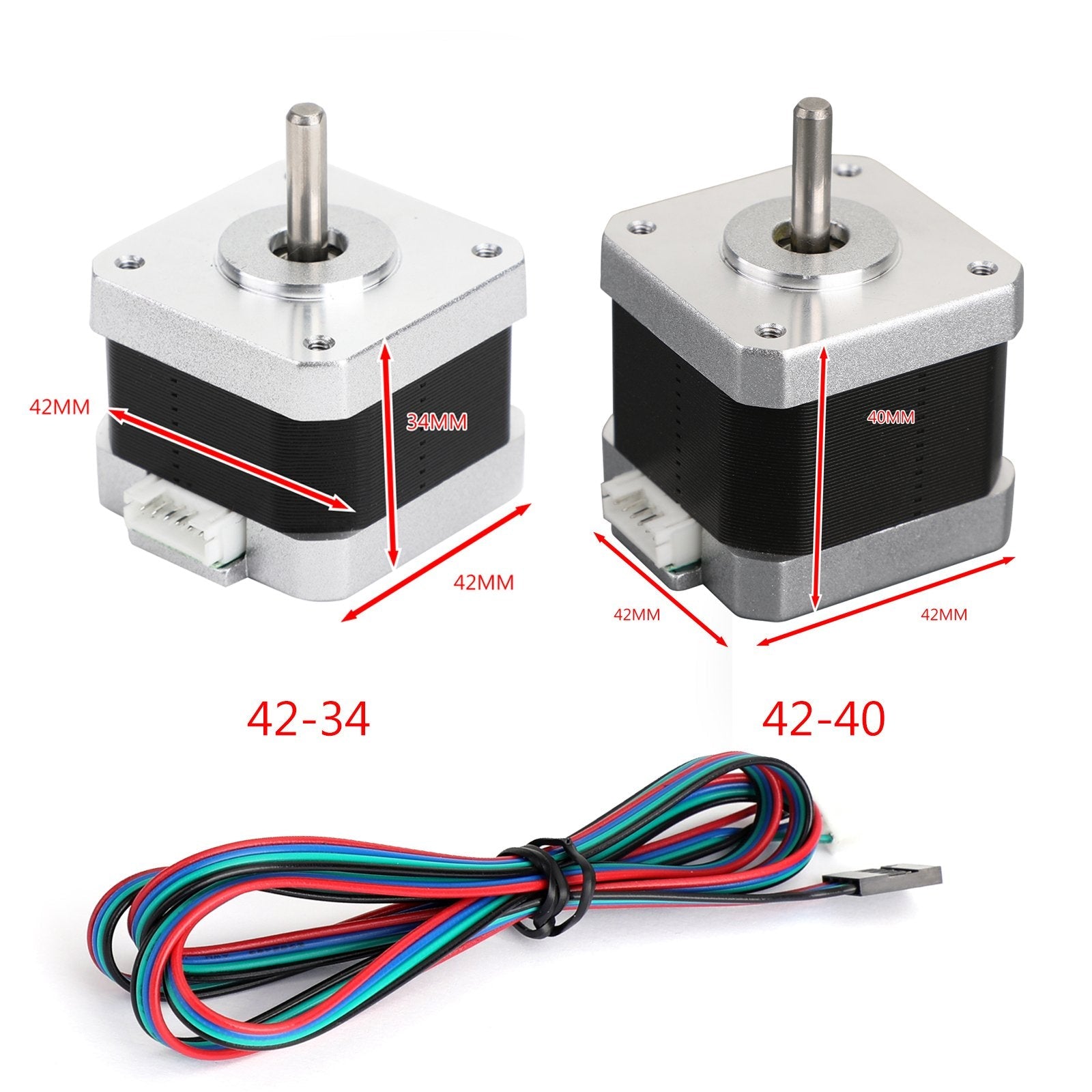 Moteur pas à pas pour imprimante 3D 42-40 42-34 X/Y/Z/E, pour Creality 3D Ender 3 Pro CR-10