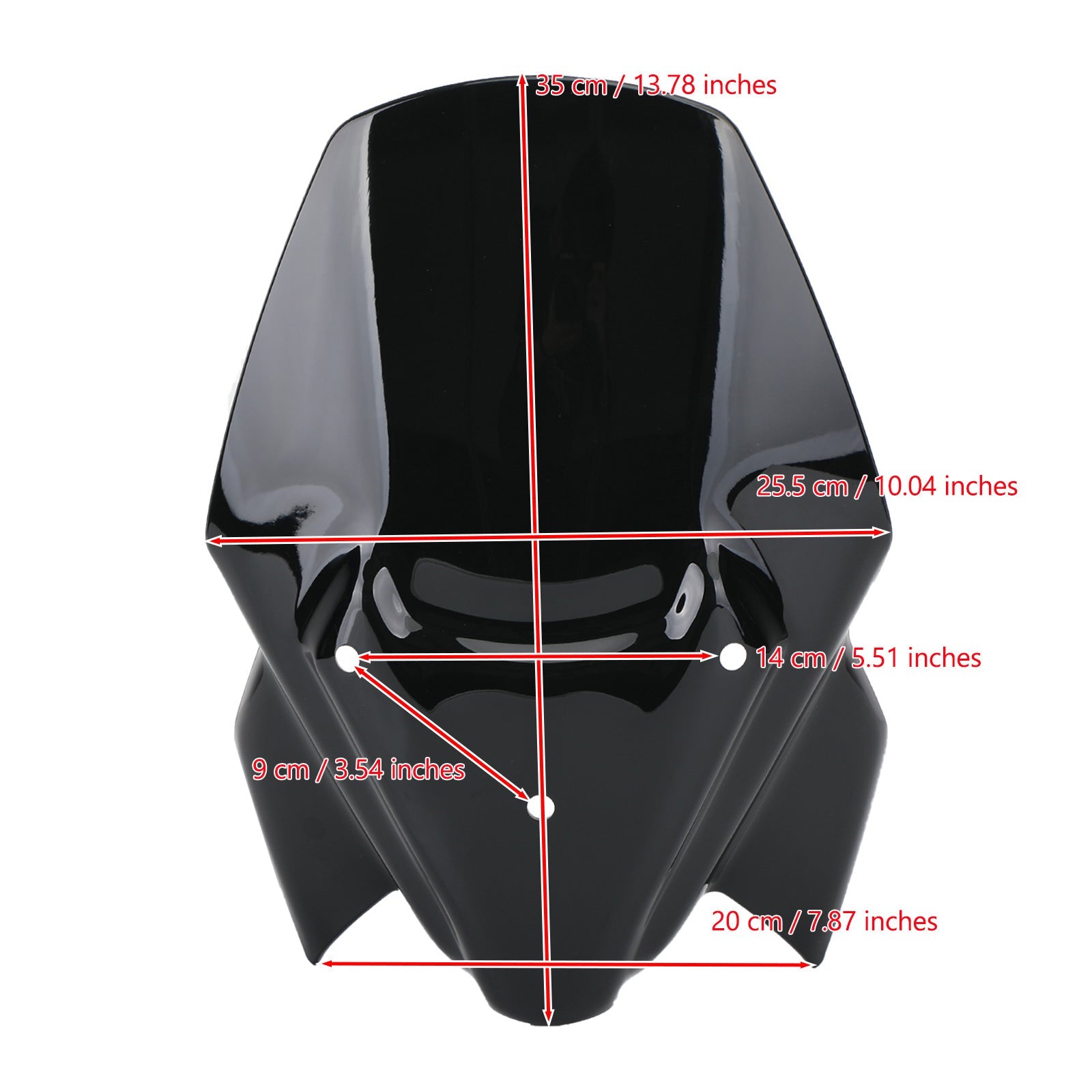 Pare-brise en plastique de pare-brise de moto d'ABS de Bmw F900R 2020-2021