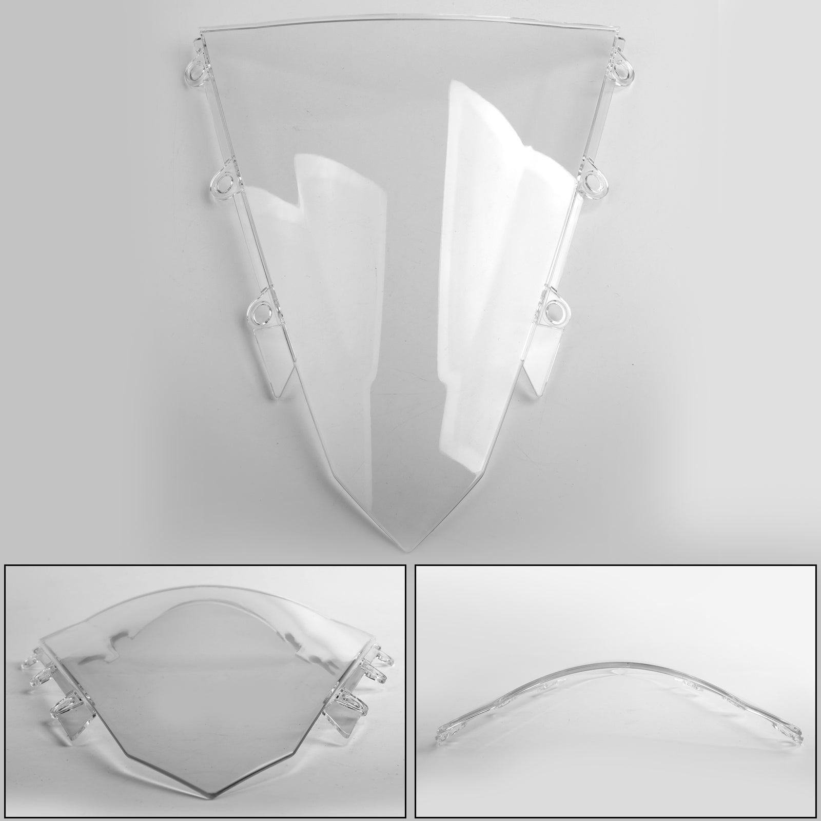 1 piece Motorcycle ABS Windscreen Windshield for Honda CBR500R 2016-2018 Generic