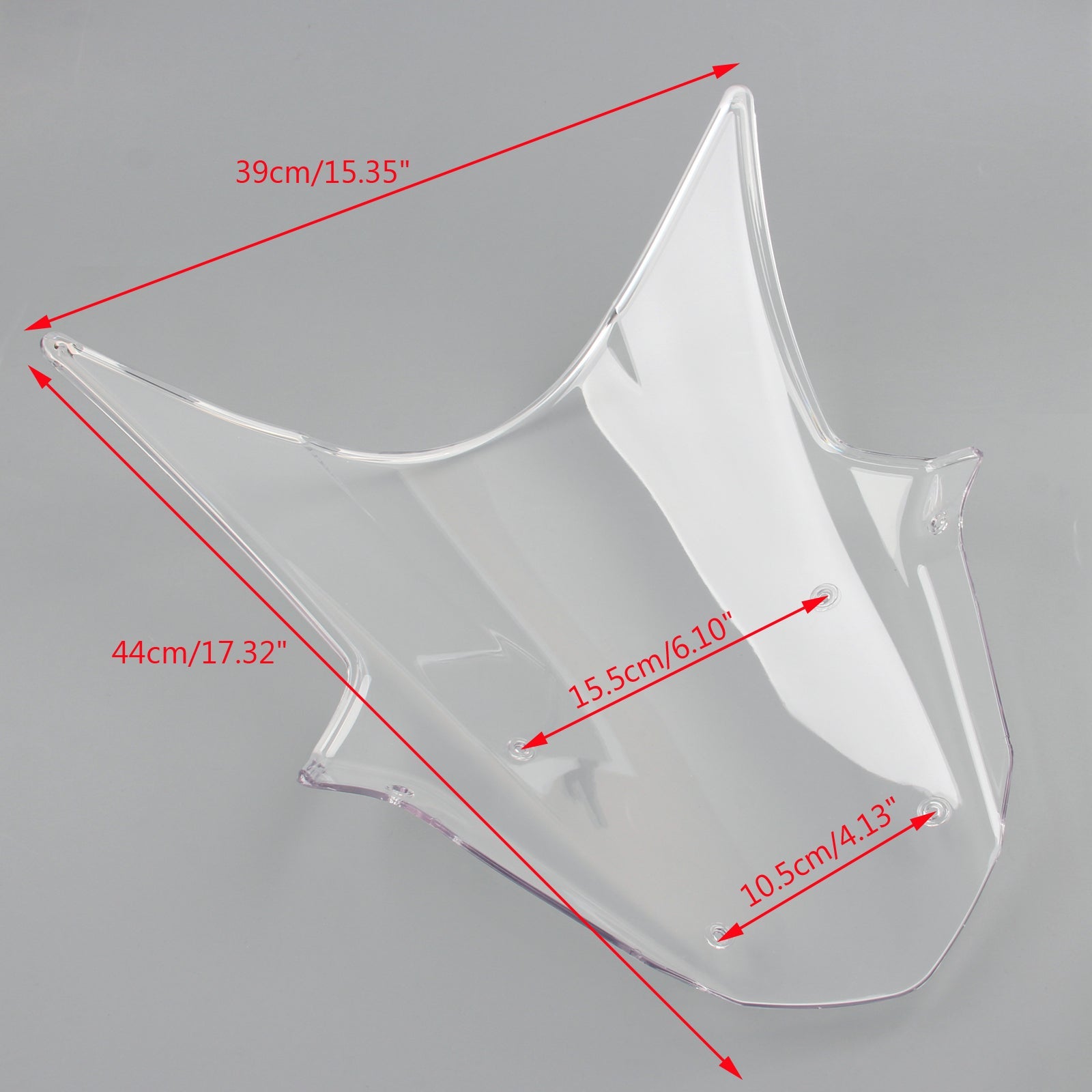 Windshield Double Bubble For Kawasaki ZX10R ZX 10R (2011-2015) 6 Color Generic