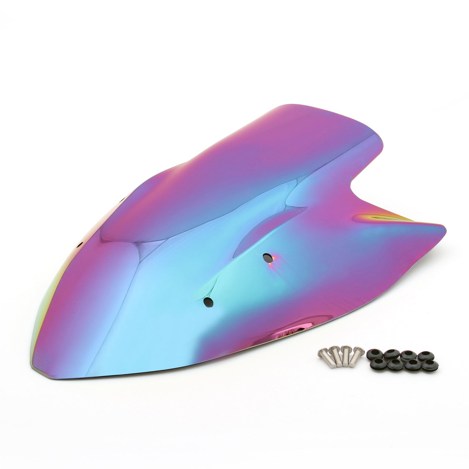 Pare-brise double bulle pour Kawasaki Z1000 2003-2006, 5 couleurs génériques