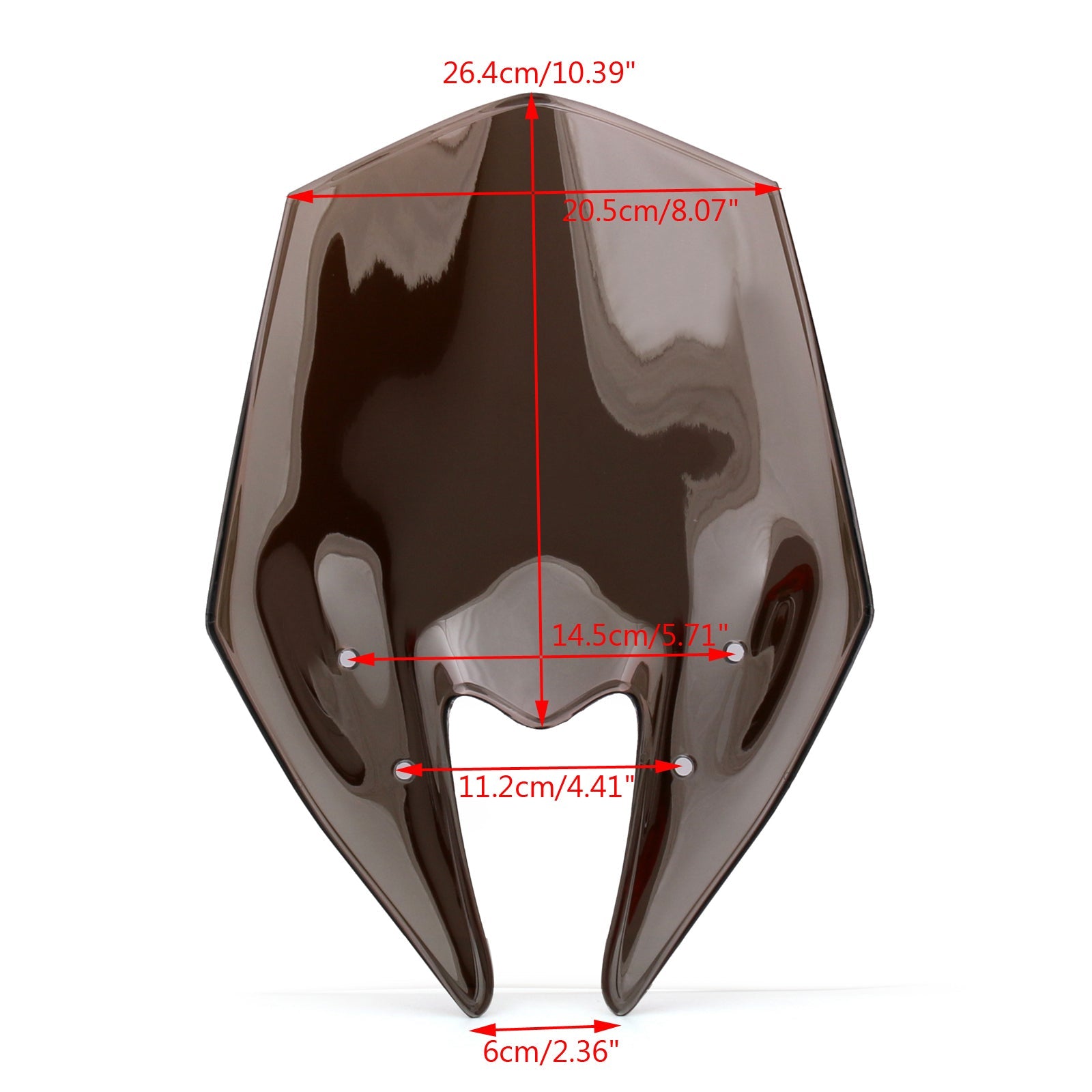 Pare-brise double bulle pour Kawasaki Z800 (2013-2014) 5 couleurs génériques