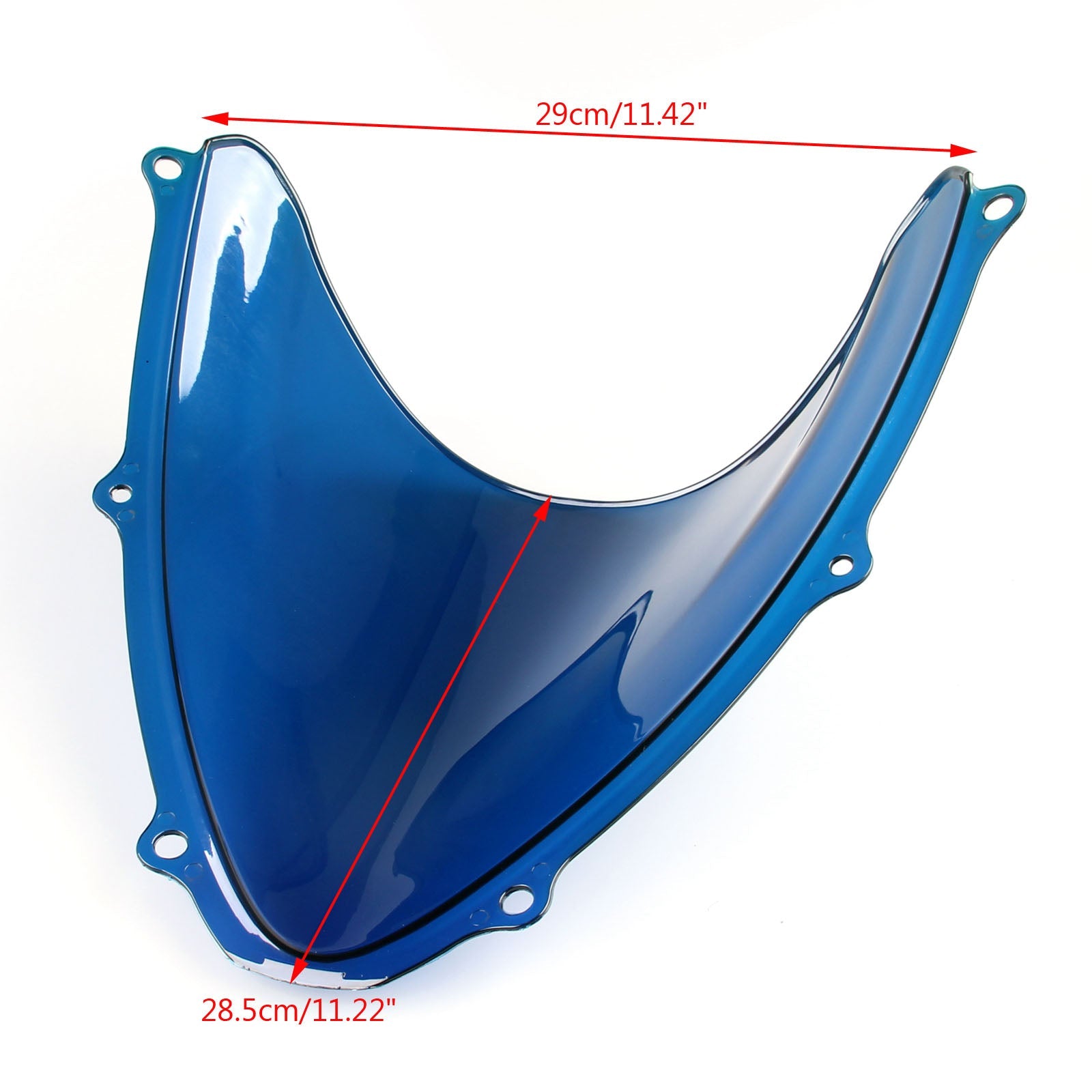 Voorruit Voorruit Double Bubble Voor Suzuki GSXR 600/750 (2006-2007) 6 kleuren Generiek