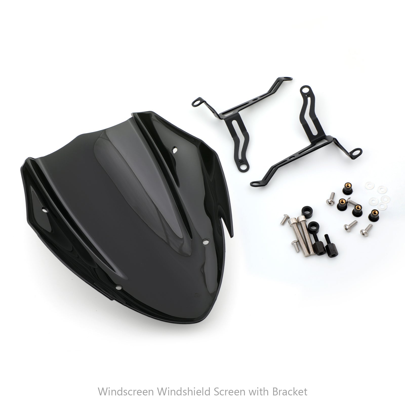 ABS frontrute frontrute med brakett for Suzuki GSX-S 750 2017 generisk